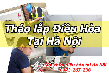 dịch vụ Tháo lắp điều hòa tại Hà Nội giá rẻ