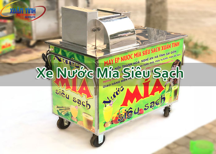 Xe Nước Mía Siêu Sạch