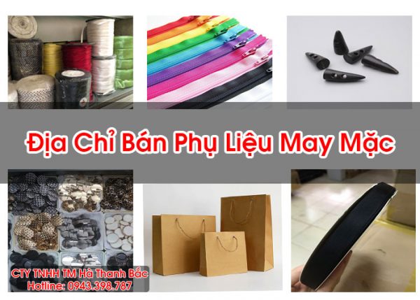 Địa Chỉ Bán Phụ Liệu May Mặc