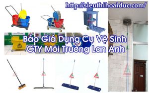 Báo Giá Dụng Cụ Vệ Sinh