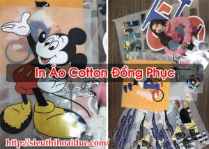 In Áo Cotton Đồng Phục