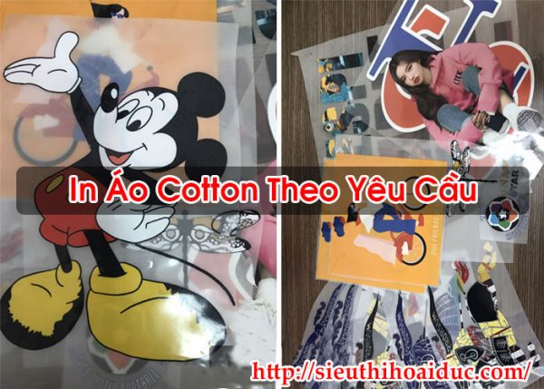 In Áo Cotton Theo Yêu Cầu