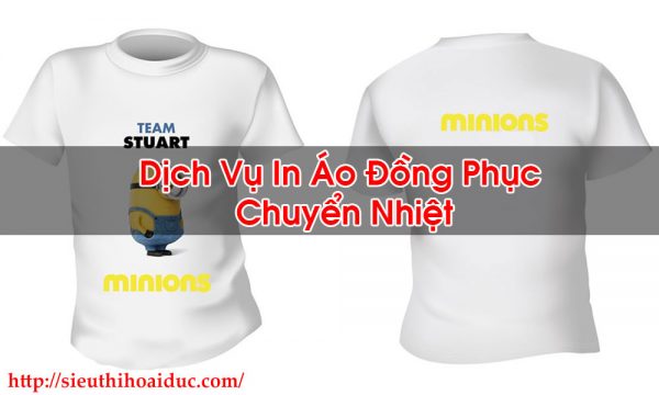 In Áo Đồng Phục Chuyển Nhiệt