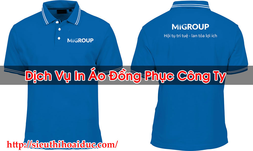 In Áo Đồng Phục Công Ty