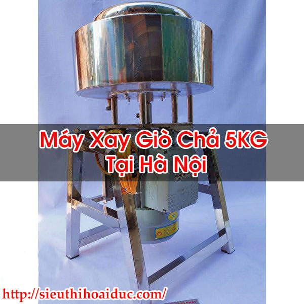 Máy Xay Giò Chả 5KG Tại Hà Nội