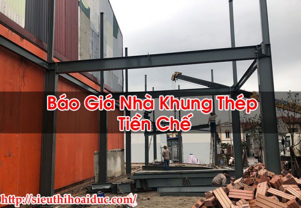 Báo Giá Nhà Khung Thép Tiền Chế