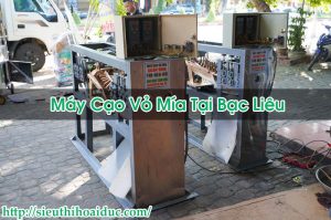 Máy Cạo Vỏ Mía Tại Bạc Liêu