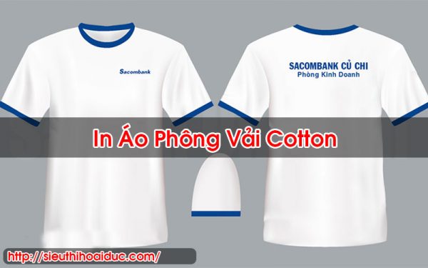 In Áo Phông Vải Cotton