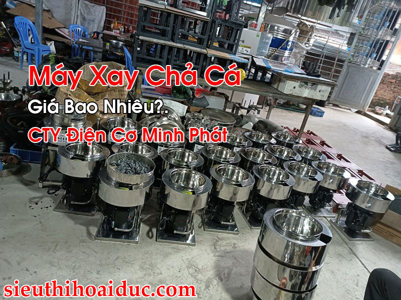 Máy Xay Chả Cá Giá Bao Nhiêu