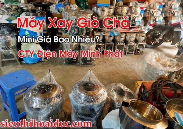 Máy Xay Giò Chả Mini Giá Bao Nhiêu