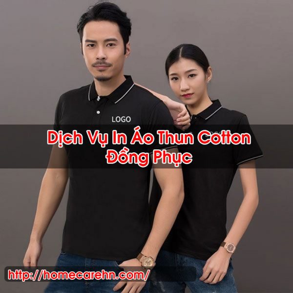 In Áo Thun Cotton Đồng Phục