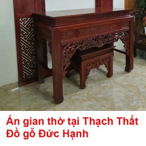 Án gian thờ tại Thạch Thất