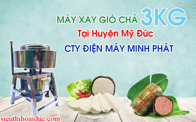 Máy Xay Giò Chả 3KG Tại Huyện Mỹ Đức