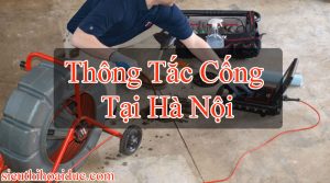 Thông Tắc Cống Tại Hà Nội