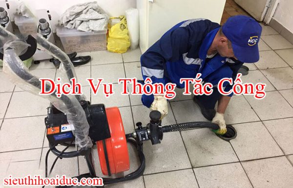 Dịch Vụ Thông Tắc Cống