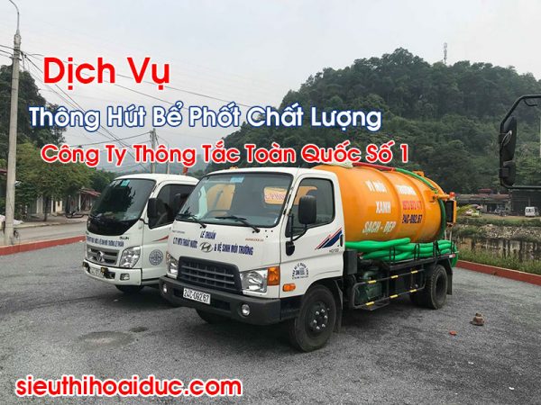 Thông Hút Bể Phốt